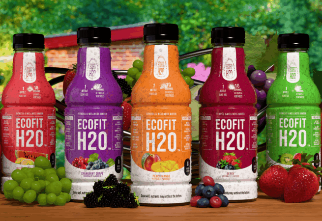 Ecofit H2O Packaging Design, 3D-1