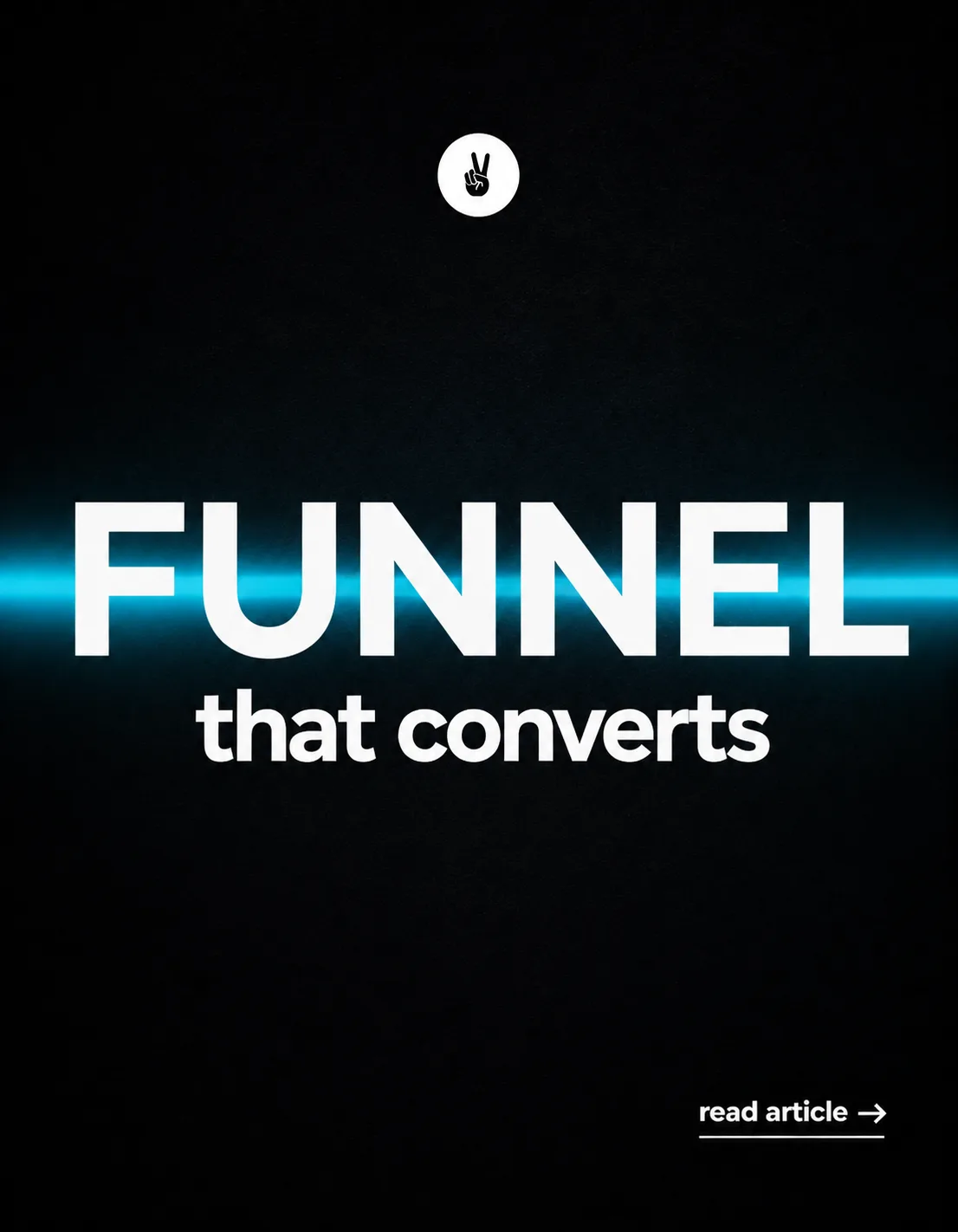 Full-funnel digital marketing strategy diagram for lead generation and conversion