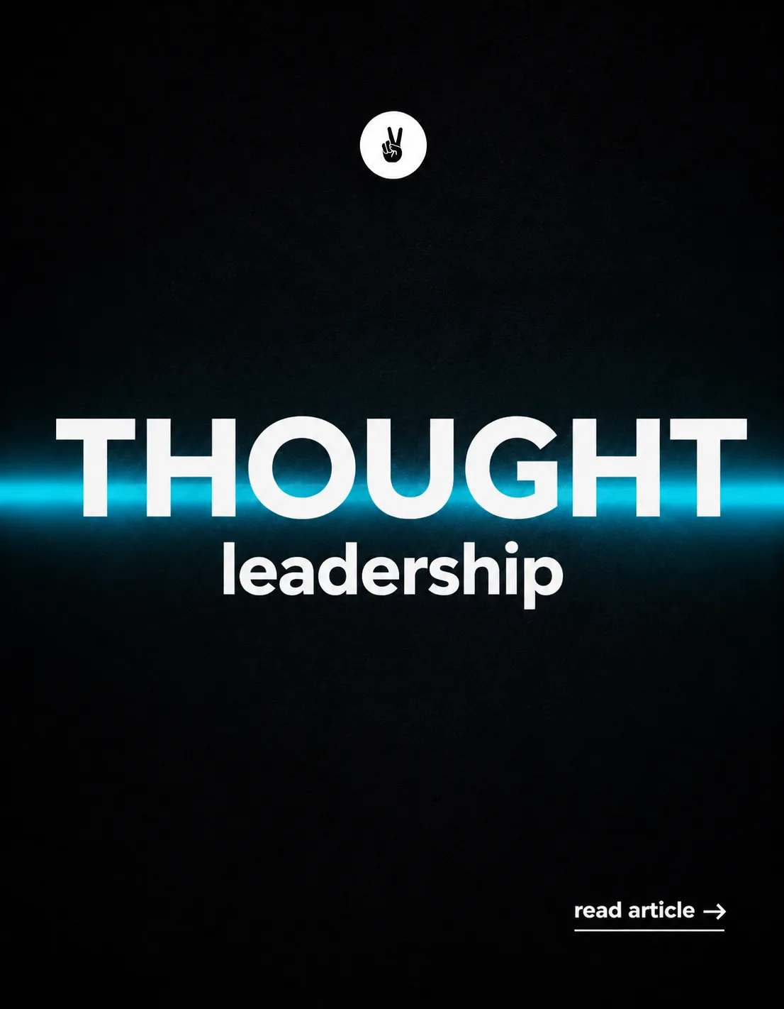 Thought leadership content building brand authority and trust